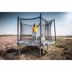 BERG Favorit trampoline Regular 330 cm grey + Safety Net Comfort - Vue supplémentaire 4