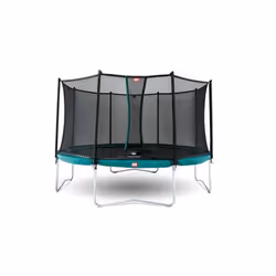 BERG Favorit trampoline Regular 430 cm green + Safety Net Comfort