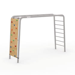 Mur descalade - BERG - PlayBase - Beige - Extérieur - À monter soi-même