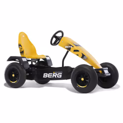 BERG Kart à pédales avec XL-frame B.Super Yellow avec 3 vitesses, 5 an(s)