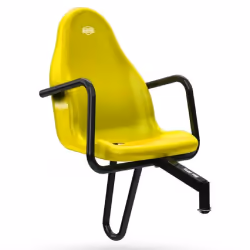 BERG Siège Duo Yellow, 5 an(s), Plastique, Métal, Noir, Rouge