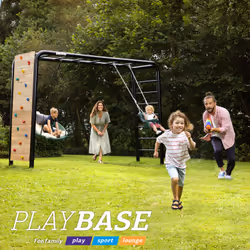 BERG Playbase Medium TL (Climbing Net M + Boxing Bag)