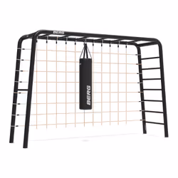 BERG PlayBase Large TL (Climbing Net L + Boxing Bag), 3 an(s), 143,4 kg, Noir