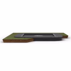 BERG 32.31.11.30, Trampoline encastré, Rectangulaire, 70 kg, 14 an(s), Gris