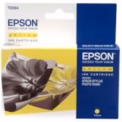 Epson STYLUS PHOTO R2400 Ink Cartridge (Yellow), Encre à pigments