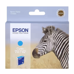 Epson cartouche d'encre Cyan T0742, 5,2 ml, 1 pièce(s)