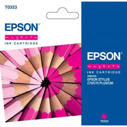 Epson Pencils T0323 cartouche d'encre 1 pièce(s) Original Magenta