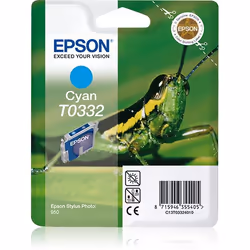 Epson Grasshopper Cartouche "Sauterelle" - Encre QuickDry C, 17 ml, 1 pièce(s)