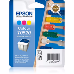 Epson Abacus Cartouche "Boulier" - Encres QuickDry C, M, J - S02008940+ S02019140, Encre à pigments, 1 pièce(s)