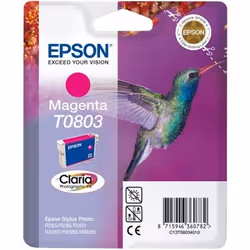 Epson Hummingbird cartouche d'encre Magenta T0803 Claria Photographic Ink