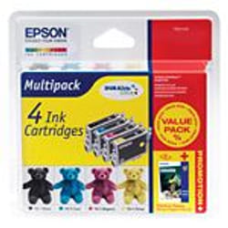 Epson Teddybear Multipack: 4 Ink Cartridges cartouche d'encre Original