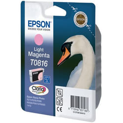 Epson T0816 cartouche d'encre 1 pièce(s) Original Rendement élevé (XL) Magenta clair