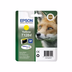 Epson Fox cartouche d'encre Yellow T1284 DURABrite Ultra Ink, Encre à pigments, 1 pièce(s)