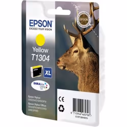 Epson Stag cartouche d'encre Yellow T1304 DURABrite Ultra Ink, Rendement élevé (XL), Encre à pigments, 1 pièce(s)