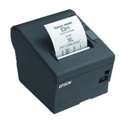 Epson TM-T88V Ethernet noire USB + PS-180 + câble AC + buzzer