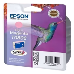 Epson Hummingbird Cartouche "Colibri" - Encre Claria Mc, Magenta clair, Encre à pigments, 7,4 ml, 1 pièce(s)