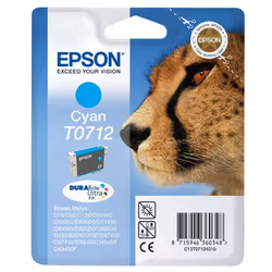 Epson Cheetah Cartouche "Guépard" - Encre DURABrite Ultra C, 1 pièce(s)