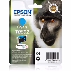 Epson Monkey Cartouche "Singe" - Encre DURABrite Ultra C, 1 pièce(s)