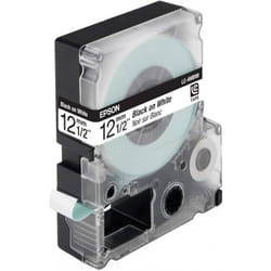 Epson LC-4WBN9 - Standard - Noir sur Blanc - 12mmx9m - LW-300/400/400VP/700/900P