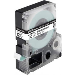 Epson LC-4WBW9 - Adhésif Fort - Noir sur Blanc - 12mmx9m - LW-300/400/400VP/700/900P