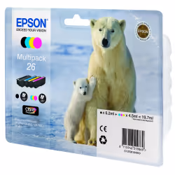 Epson Polar bear Cartouche "Ours Polaire" - Encre Claria Premium MP, 6,2 ml, 4,5 ml, 1 pièce(s), Multi pack