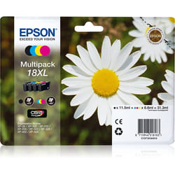 Epson Daisy Multipack "Pâquerette" - Encre Claria Home N,C,M,J (XL)