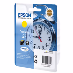 Epson Alarm clock 27 DURABrite Ultra cartouche d'encre 1 pièce(s) Original Jaune