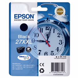 Epson Alarm clock 27XXL DURABrite Ultra, Encre à pigments, 1 pièce(s)