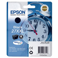 Epson Alarm clock 27XXL DURABrite Ultra cartouche d'encre 1 pièce(s) Original Noir