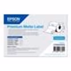 Epson Premium Matte Label - Die-cut Roll: 76mm x 127mm, 265 labels, Blanc, Jet d'encre, Acrylique, Permanent, Mat, - Epson TM ...