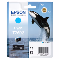 Epson T7602 Cyan, 25,9 ml, 1 pièce(s)
