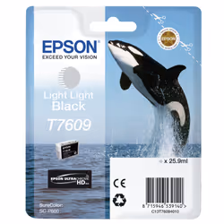 Epson T7609 Noir très clair, Encre à pigments, 1 pièce(s)