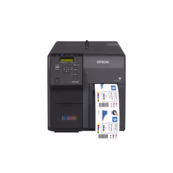 Epson ColorWorks C7500, Jet d'encre, 600 x 1200 DPI, 300 mm/sec, Avec fil, Noir