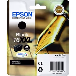 Epson C13T16814010, Rendement élevé (XL), Encre à pigments, 1 pièce(s)