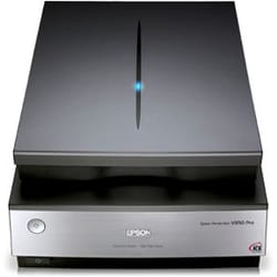 Epson Perfection V850 Numérisation à plat 6400 x 9600 DPI A4 Noir, Métallique