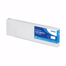 Epson SJIC30P(C): Ink cartridge for ColorWorks C7500G (Cyan), 1 pièce(s)
