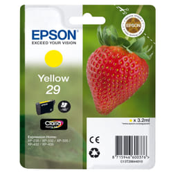 Epson Strawberry 29 Y cartouche d'encre 1 pièce(s) Original Rendement standard Jaune
