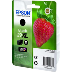 Epson Strawberry 29XL K cartouche d'encre 1 pièce(s) Original Rendement élevé (XL) Noir
