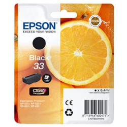 Epson Oranges C13T33314010 cartouche d'encre 1 pièce(s) Original Noir