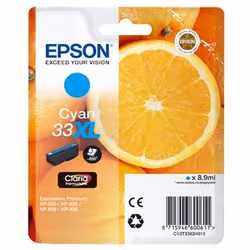 Epson Oranges C13T33624010, 8,9 ml, 650 pages, 1 pièce(s)