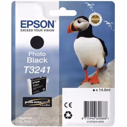 Epson T3241 Photo Black, Encre à colorant, 14 ml, 4200 pages, 1 pièce(s)