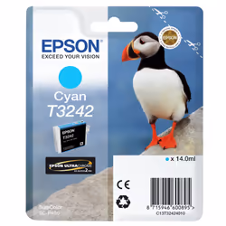Epson SureColor T3242 Cyan, 14 ml, 980 pages, 1 pièce(s)