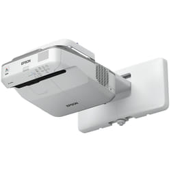Epson EB-695Wi vidéo-projecteur Projecteur à focale ultra courte 3500 ANSI lumens 3LCD WXGA (1280x800) Gris, Blanc