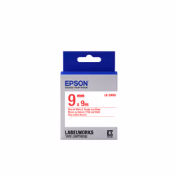 Epson LK-3WRN - Standard - Rouge sur Blanc - 9mmx9m, Rouge sur blanc, Japon, 9 mm, 9 m, 1 pièce(s), 25 mm