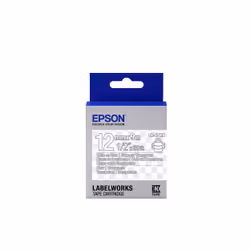 Epson LK-4TWN - Transparent - Blanc sur Transparent - 12mmx9m, Blanc sur transparent, Japon, LabelWorks LW-1000P LabelWorks L ...