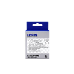 Epson LK-4TWN - Transparent - Blanc sur Transparent - 12mmx9m
