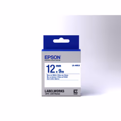 Epson LK-4WLN - Standard - Bleu sur Blanc - 12mmx9m
