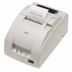 Epson TM-U220B (007A3): Ethernet, PS, NE sensor, ECW, 16 caractères par pouce, Blanc, 64 dB, CE, TÜV, Chine