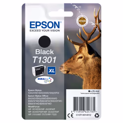 Epson Stag Cartouche "Cerf" - Encre DURABrite Ultra N (XL), Rendement élevé (XL), Encre à pigments, 25,4 ml, 25,4 ml, 945 pag ...