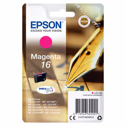 Epson Pen and crossword Cartouche "Stylo à plume" 16 - Encre DURABrite Ultra M, Rendement standard, Encre à pigments, 3,1 ml, ...